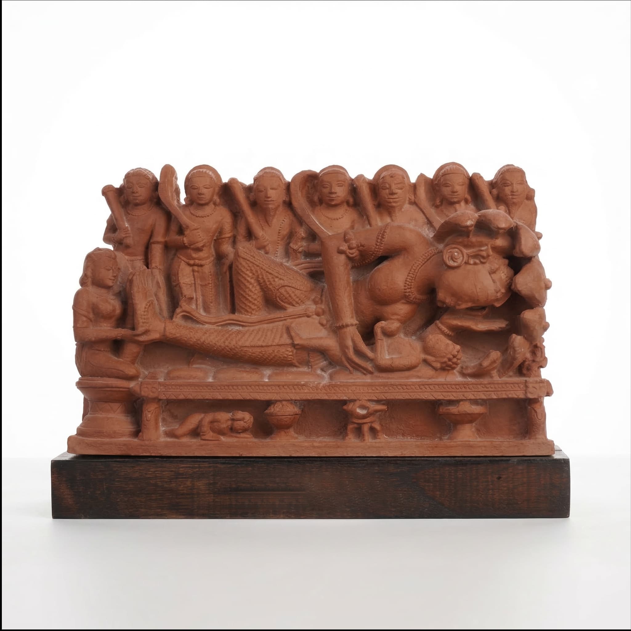 Krishna's Birth Sculpture | 10th Century Rare Janmashtami Hindu Temple Art Museum Replica