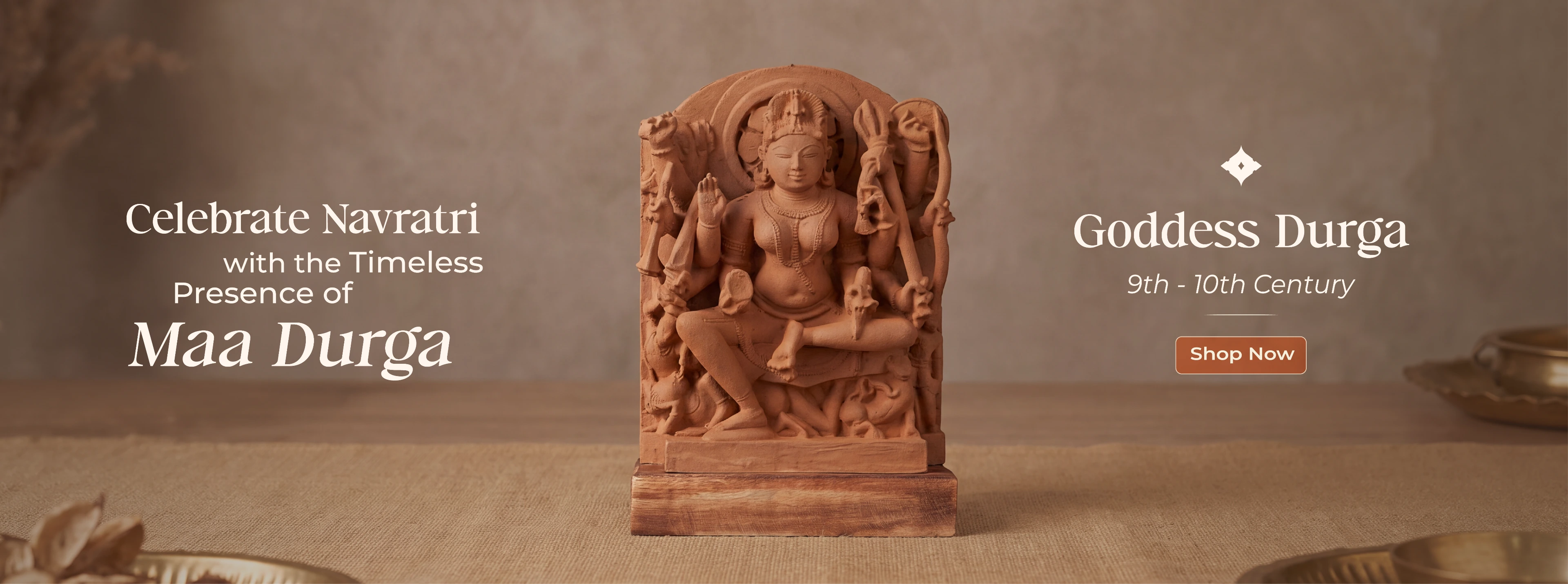Goddess Durga Sculpture | Naraingarh, 9th–10th Century CE