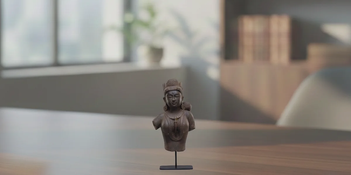 Chola Art for Contemporary Decor: Parvati Bust Gift Ideas